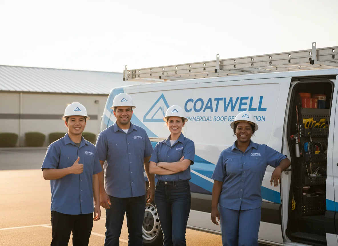Commercial roof coating company in Hickory, PA